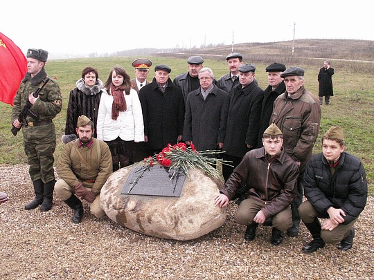 Фото на память с фронтовиками, 65 лет победы под Москвой, bedevo