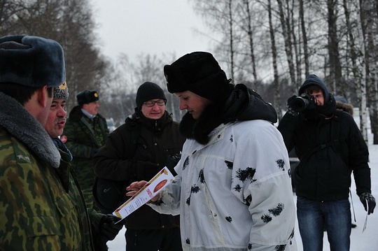 Учебно-тренировочный сбор в Таманской дивизии (22 фев 2011), bedevo