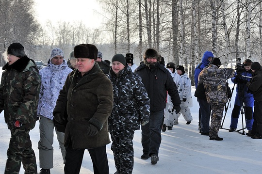 Учебно-тренировочный сбор в Таманской дивизии (22 фев 2011), bedevo