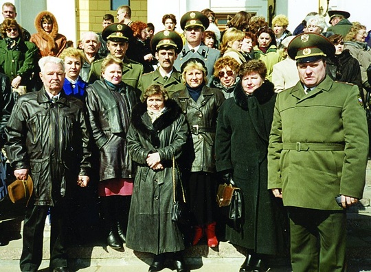 сотрудники и ветераны ОВК г. Одинцово в 2003 году, Военкомат, SFlame